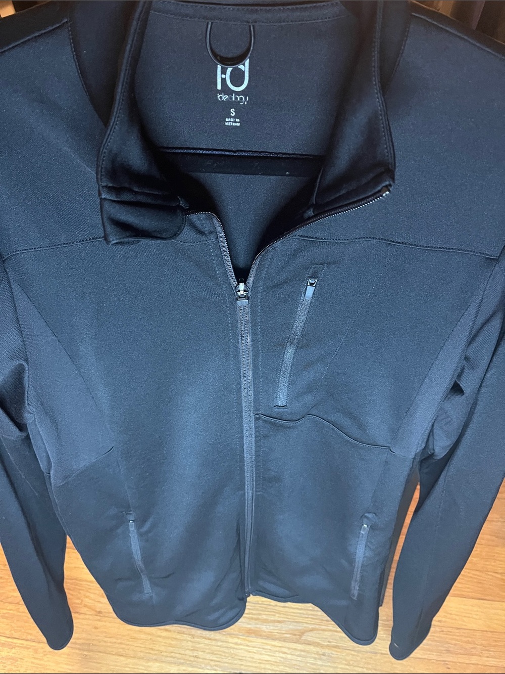 Ideology Men's Black Lightweight Full-Zip Jacket
